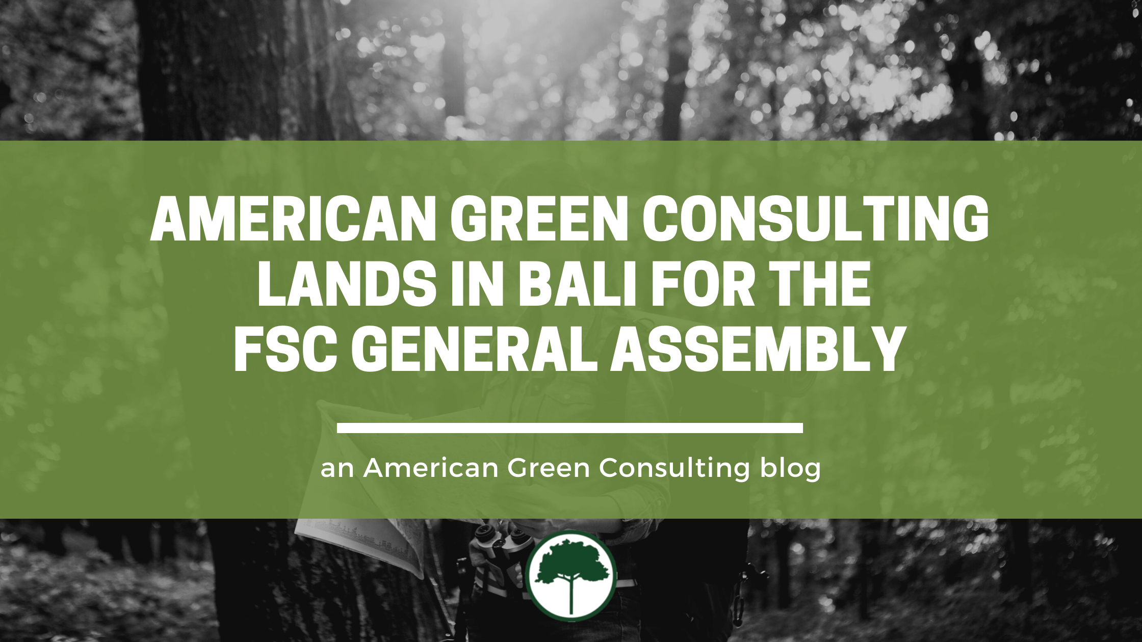 American Green Consulting lands in Bali for the FSC General Assembly