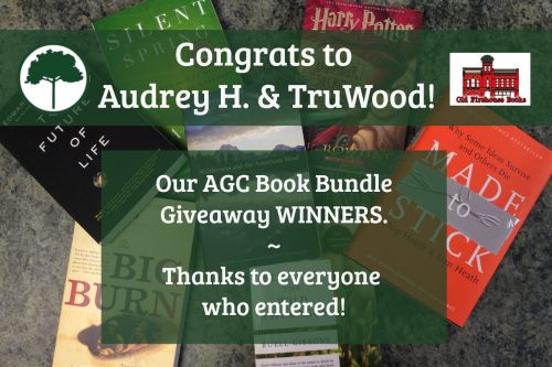 AGC Book Bundle Giveaway Winners